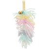 Wool feather with bell, toy for cats, 14 cm, polyester - SALE