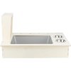 Trạm cho ăn - quầy bar + bát, máng ăn - 70 x 41 x 47 cm, gỗ/thép không gỉ/nhựa