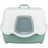 Katzentoilette DAVIO TOP, 56 x 39 x 39 cm, grün/weiß