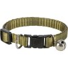 Elastisches Halsband für Katzen, mit Glöckchen, verschiedene Farben
