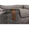 BE NORDIC FÖHR bed with border, 60 x 50 cm, dark grey