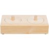 Snack Box - interactive game for rabbits, 14 x 3 x 7 cm, wood