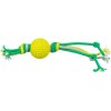 Game ball on ropes, Ø 9 x 44 cm, TPR/polyester
