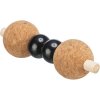 CityStyle DUMB with balls, toy for cats, 3 x 10 cm, cork/wood