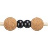 CityStyle DUMB with balls, toy for cats, 3 x 10 cm, cork/wood