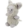 MONSTER II. - plush monster with inner rope, with sound, 32 cm, gray