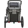 Wheeled trolley, M: 50 × 72 × 87/138 cm, grey/sage