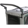 Rollwagen, L: 55,5 x 77 x 105/147 cm, Grau/Salbei