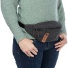 BE NORDIC multifunctional waist bag, 24 x 11 x 8 cm, strap: 50-165 cm, black
