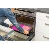 Baking mat HEART, 38 x 28 cm, silicone, pink