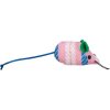 Myška tkaná s catnipom, 7 cm, rôzne farby