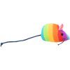 Plush mouse with catnip, 7 cm, different colors