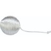 Rattling metallic ball 4.6 cm, polyester
