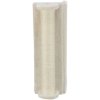 Corner scratching board with post, 15 x 50 x 15 cm, beige