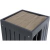 BE NORDIC scratching post FREIA, 123 cm, 2 x cocoon, hammock, anthracite/sand - SALE