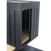 BE NORDIC scratching post FREIA, 123 cm, 2 x cocoon, hammock, anthracite/sand - SALE