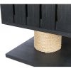 BE NORDIC scratching post FREIA, 123 cm, 2 x cocoon, hammock, anthracite/sand - SALE