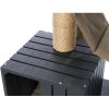 BE NORDIC scratching post FREIA, 123 cm, 2 x cocoon, hammock, anthracite/sand - SALE