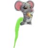 Emotional mouse with catnip, colored tail, 7.5 cm, fabric, 5 types