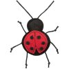 Insect - felt toy for cats (ladybug/wasp/grasshopper), 11 cm
