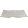 Xmas LUCIANO Christmas plush mat, 90 x 70 cm, beige/gold