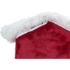 Xmas Cuddly CAVE - plush house for mouse/hamster, 15 x 12 x 15 cm, red/white