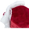 Xmas Cuddly CAVE - plush house for eighth graders 23 x 18 x 24 cm, red/white