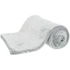 NANDO fleecová deka s vysokým vlasem - světle šedá (Provedení 100 x 70 cm)