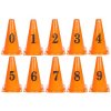 Number Set cones with numbers pack 1 set