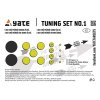 YATE Terčovnica TUNING SET No.1 20 - 150 mm