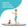 YATE Sedačka pre paddleboard MIDI hviezdice univerzál