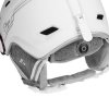 Mũ bảo hiểm trượt tuyết Madonna PRO màu trắng xám chu vi 55-58