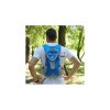 Road running backpack blue volume 15 l