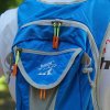 Road running backpack blue volume 15 l