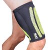 Compression Thigh kompresný návlek na stehno čierna veľkosť oblečenia XL