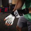 Fitness rukavice HMS RST04 bílé (Velikost S)