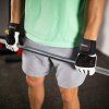 Fitness rukavice HMS RST04 bílé (Velikost S)