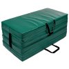 Crash-Mat foldable gymnastic mat green package 1 pc