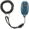 Clicker gentle mechanism with sound for training, with strap