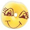 Bagel s obličejem, latexová hračka se zvukem, o 6 cm