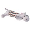Plush fetch animal dog/hippo 32 cm