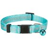Vòng cổ mèo nylon, họa tiết phản quang TRIXIE