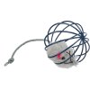 Plush mouse in a round colored cage 6 cm