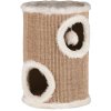 Scratching tower with beds and toy 33/50 cm