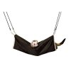 Nylon tunnel with fur for ferrets, hanging in a cage 20x45cm