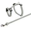 Kaninchenleinengeschirr, Schnellspanner 25–44/1 cm, 1,25 m
