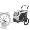 Wheeled trolley with quick folding function M 63 x 95 x 90/132 cm, load capacity max. 22 kg, gray