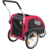Front wheel and handle for 12816 cart, jogging conversion