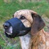 Nylon muzzle with mesh, polyester, black M - L 23 - 31 cm