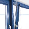 Protective grid for the side window 62 x 16/7 cm white